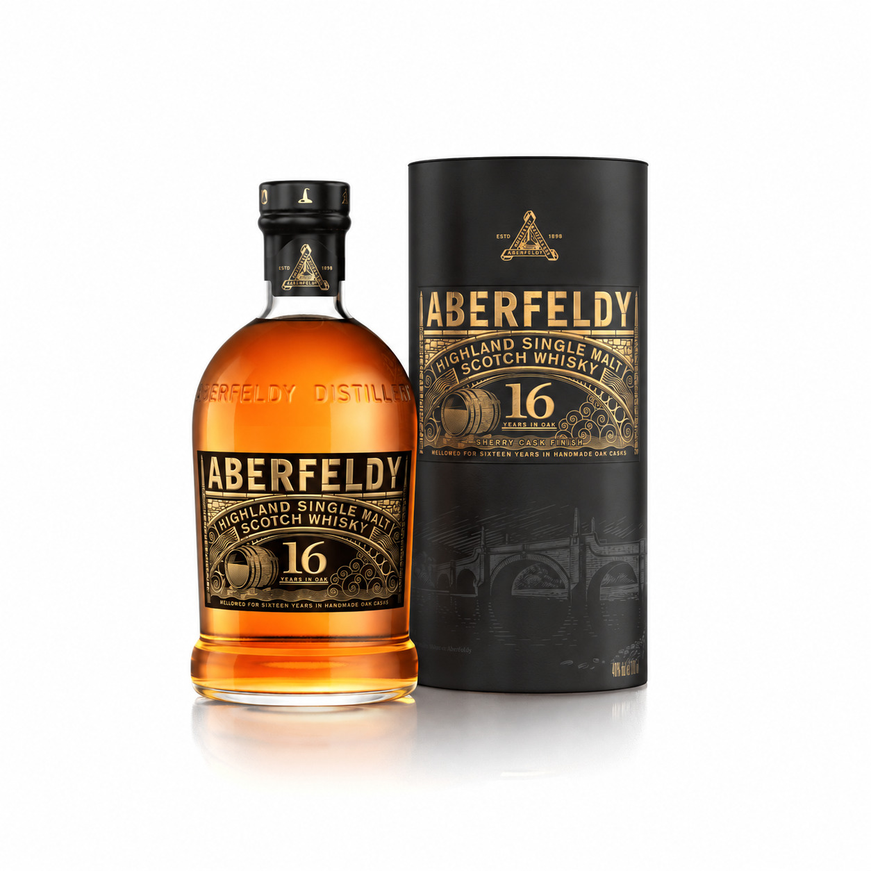 Aberfeldy 16 Jahre Highland Single Malt Scotch Whisky - 0,7L 40% vol