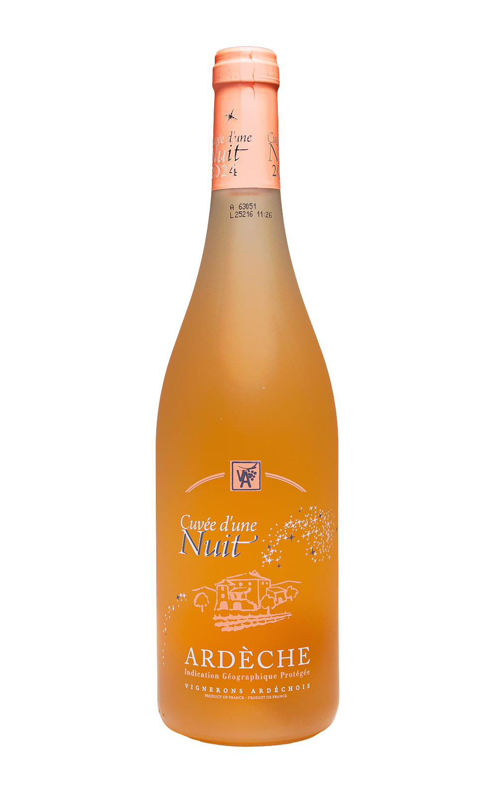 Vignerons Ardéchois Cuvée d’une Nuit Rose - 0,75L 13% vol