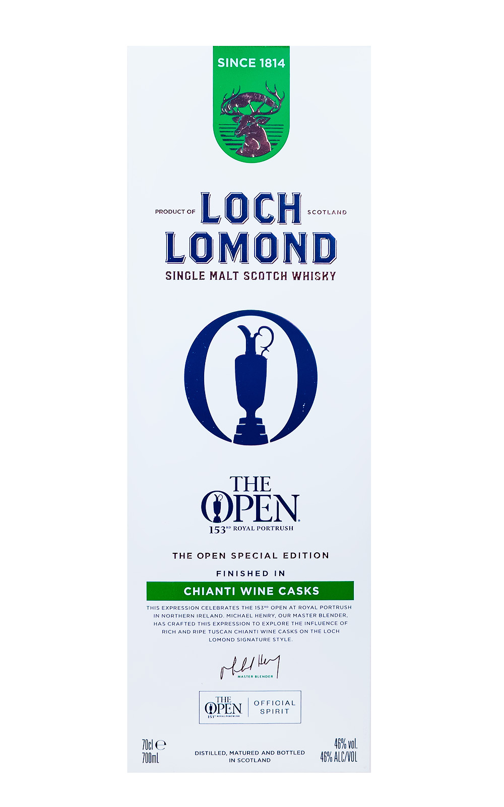 Loch Lomond The Open Special Edition 2025 - 0,7L 46% vol