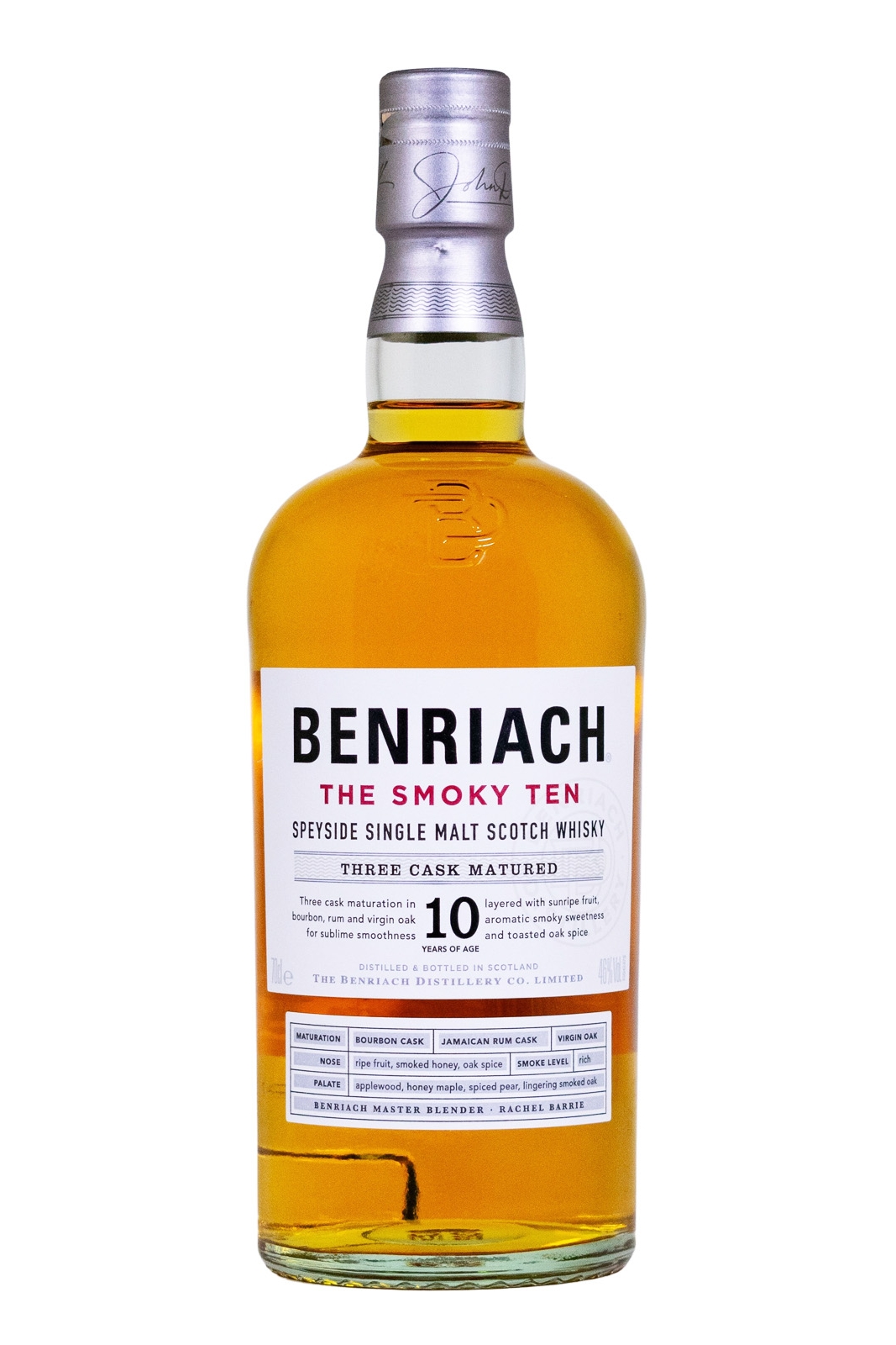 Benriach 10 Years Smoky Single Malt Whisky - 0,7L 46% vol Benriach 10 Years Smoky Single Malt Whisky - 0,7L 46% vol