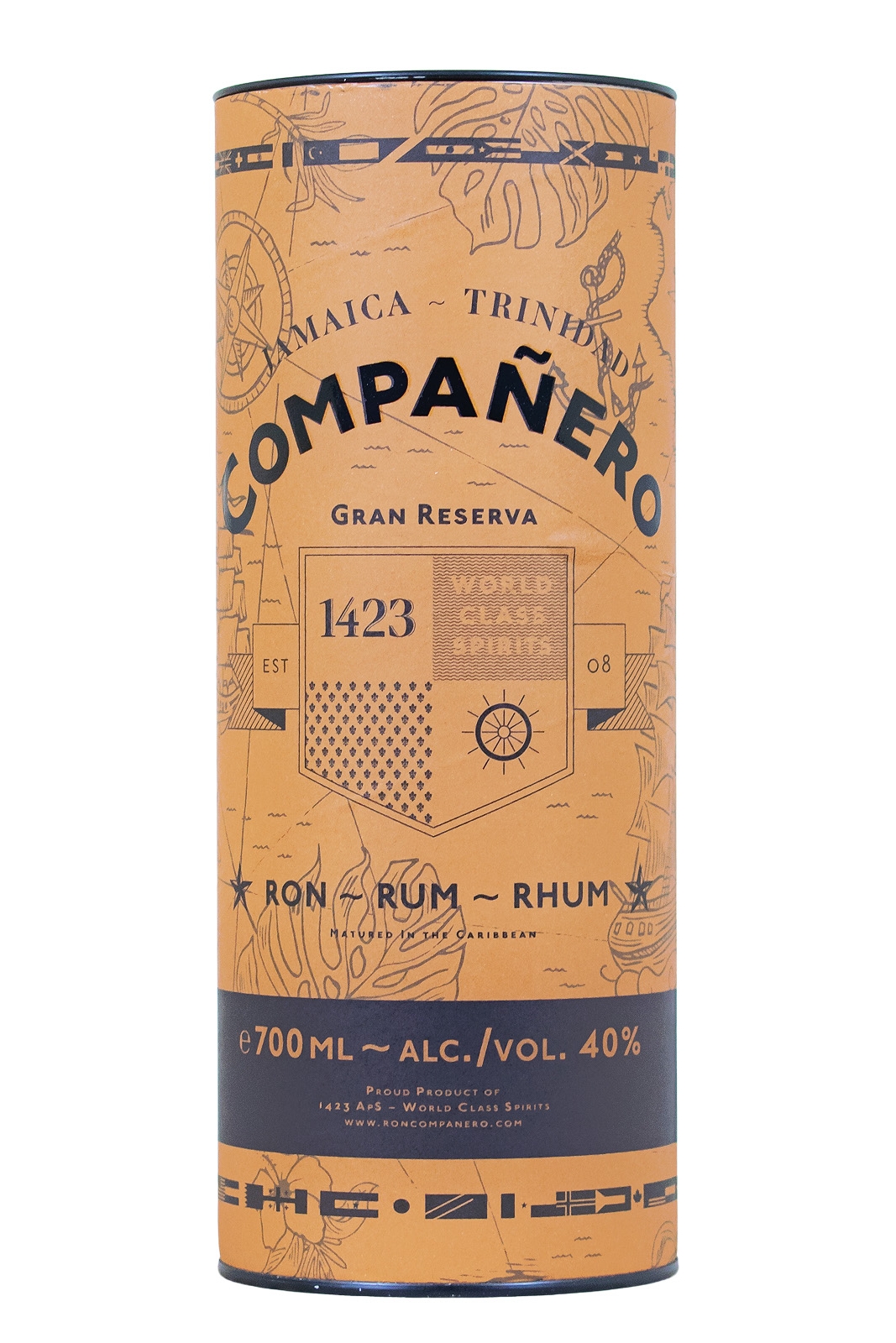 Ron Companero Gran Reserva Rum - 0,7L 40% vol