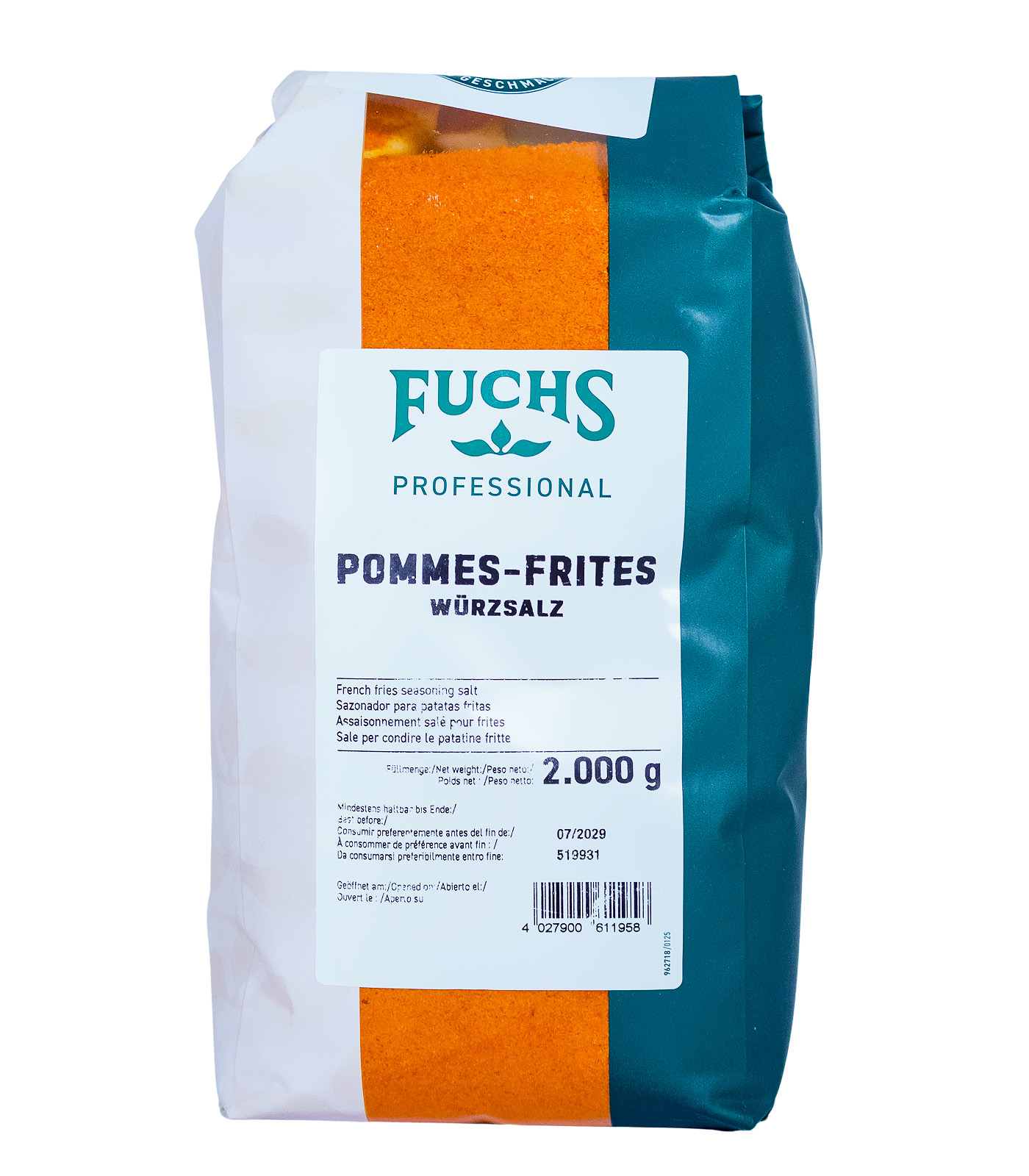 Fuchs Gewürze Pommes Frites Gewürzsalz