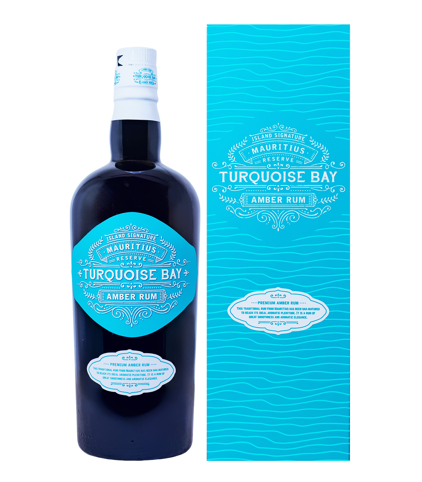 Turquoise Bay Mauritius Amber Rum - 0,7L 40% vol