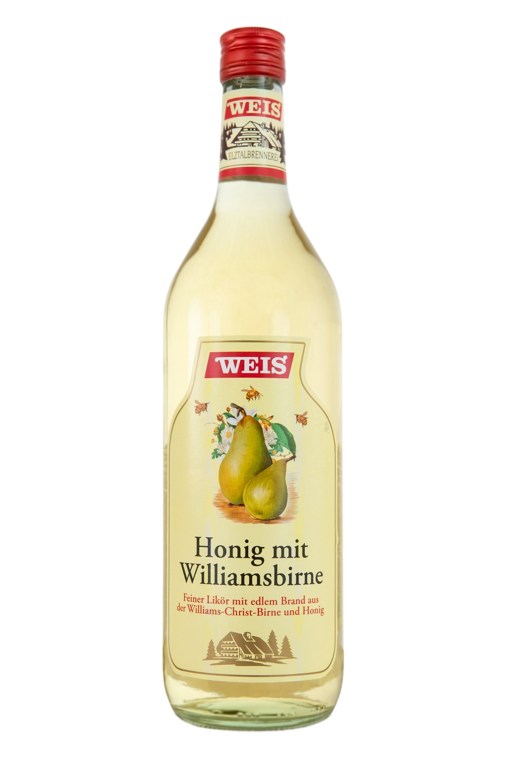 Weis Honig mit Williams-Christ Birne Likör - 1 Liter 32% vol