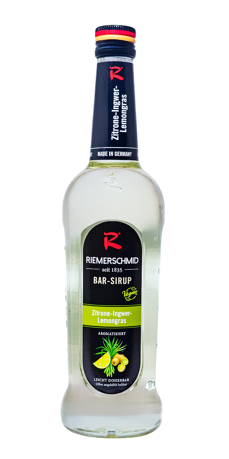 Riemerschmid Zitrone-Ingwer-Lemongras Frucht-Sirup - 0,7L