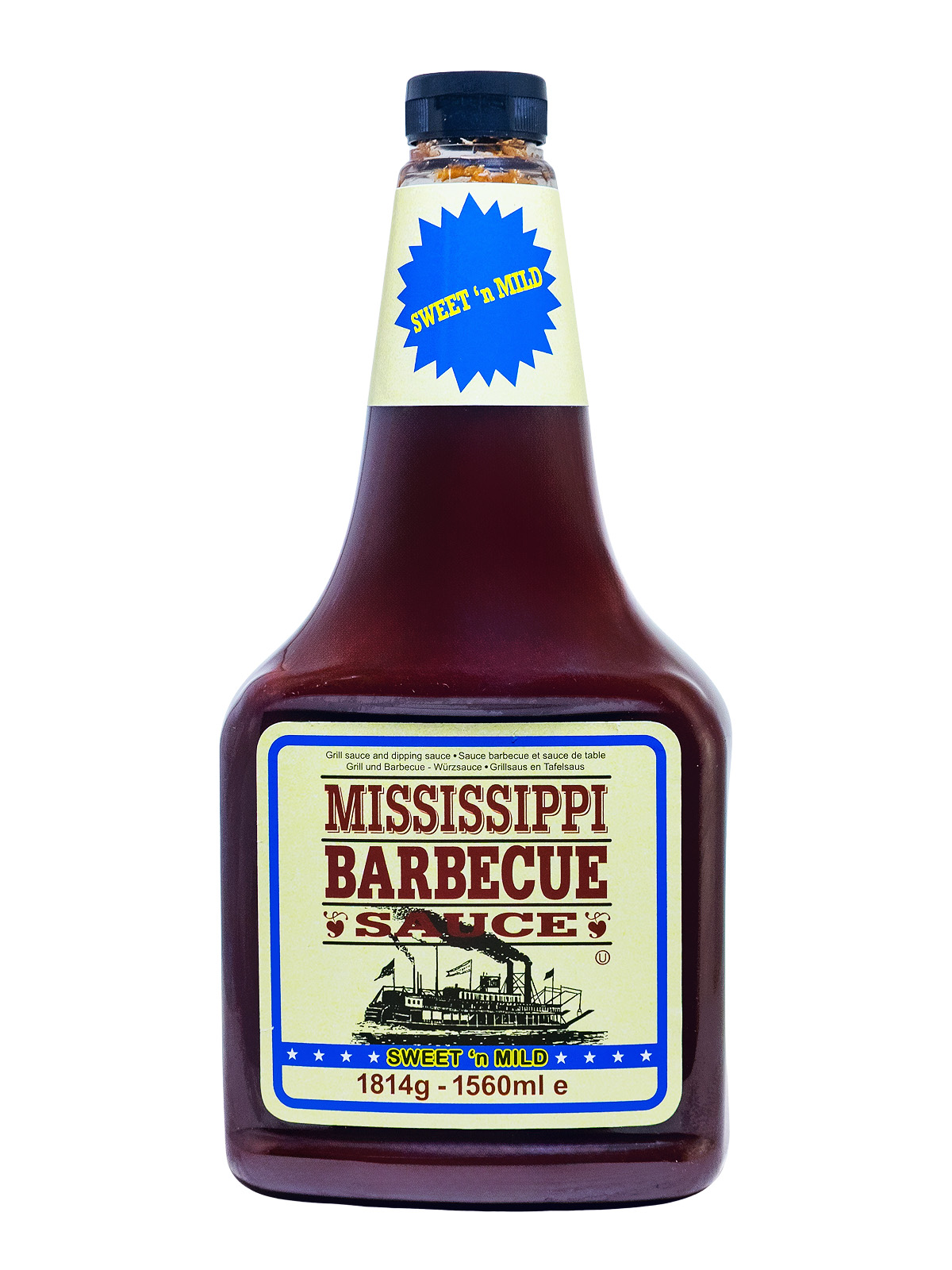 Mississippi Barbecue Sauce Sweet and Mild - 1,56L