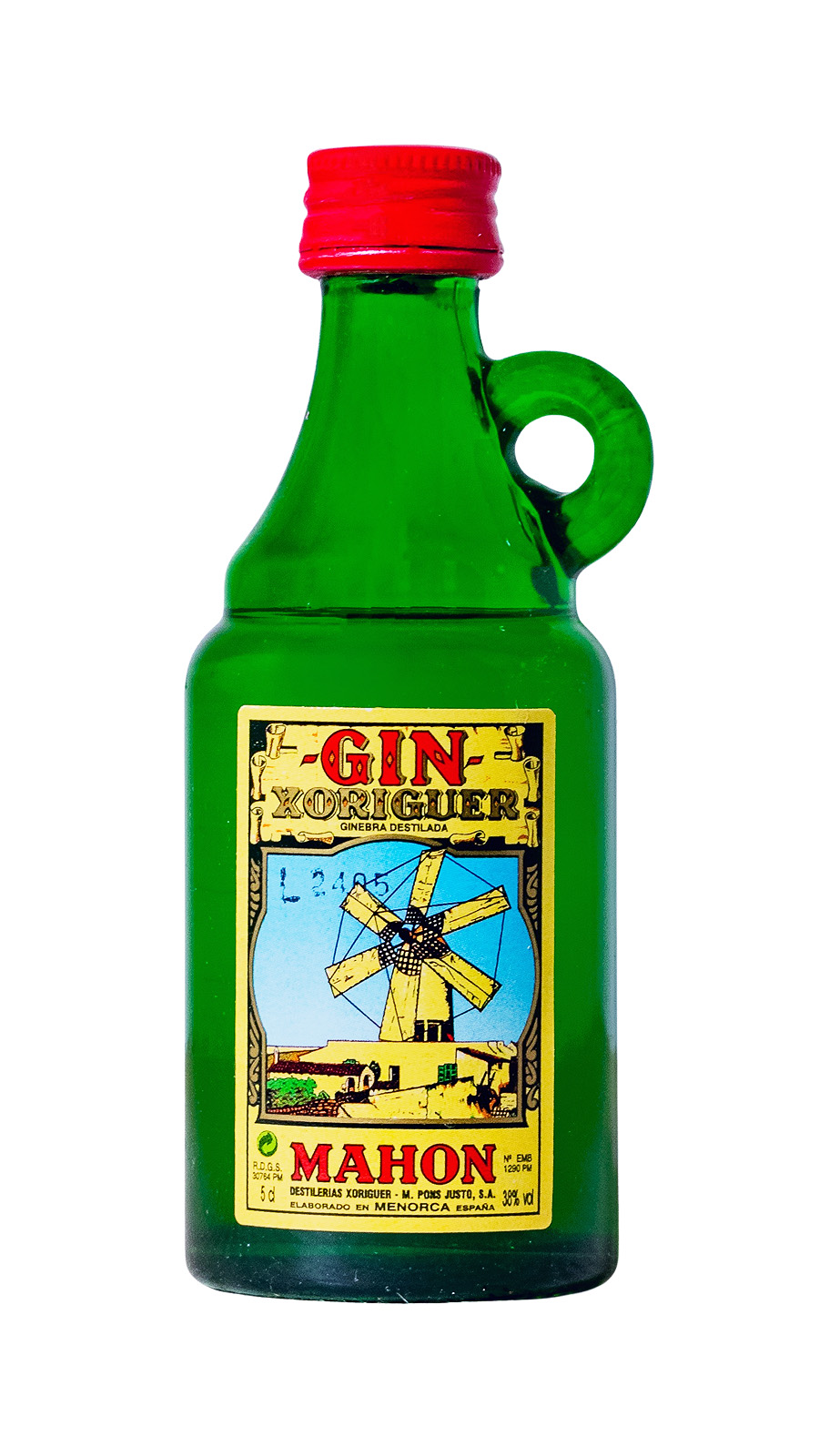 Xoriguer Mahon Gin Miniatur - 0,05L 38% vol (24.06.2025) Xoriguer Mahon Gin Miniatur - 0,05L 38% vol