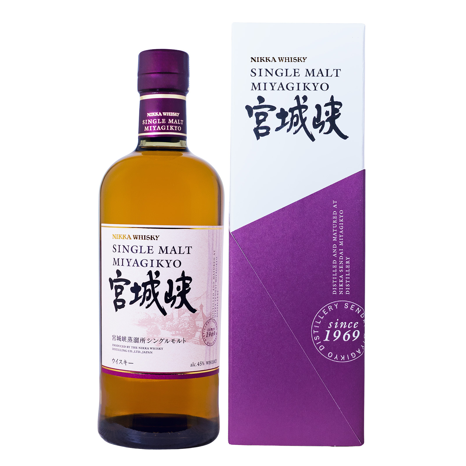 Nikka Miyagikyo Single Malt - 0,7L 45% vol (14.10.2025) Nikka Miyagikyo Single Malt - 0,7L 45% vol