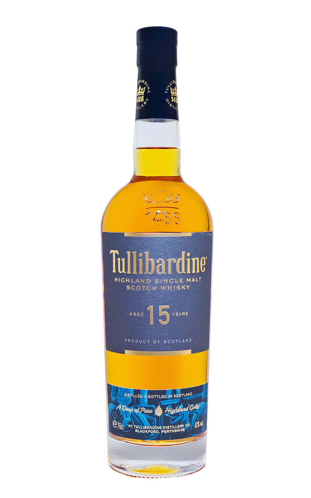 Tullibardine 15 Jahre - 0,7L 43% vol