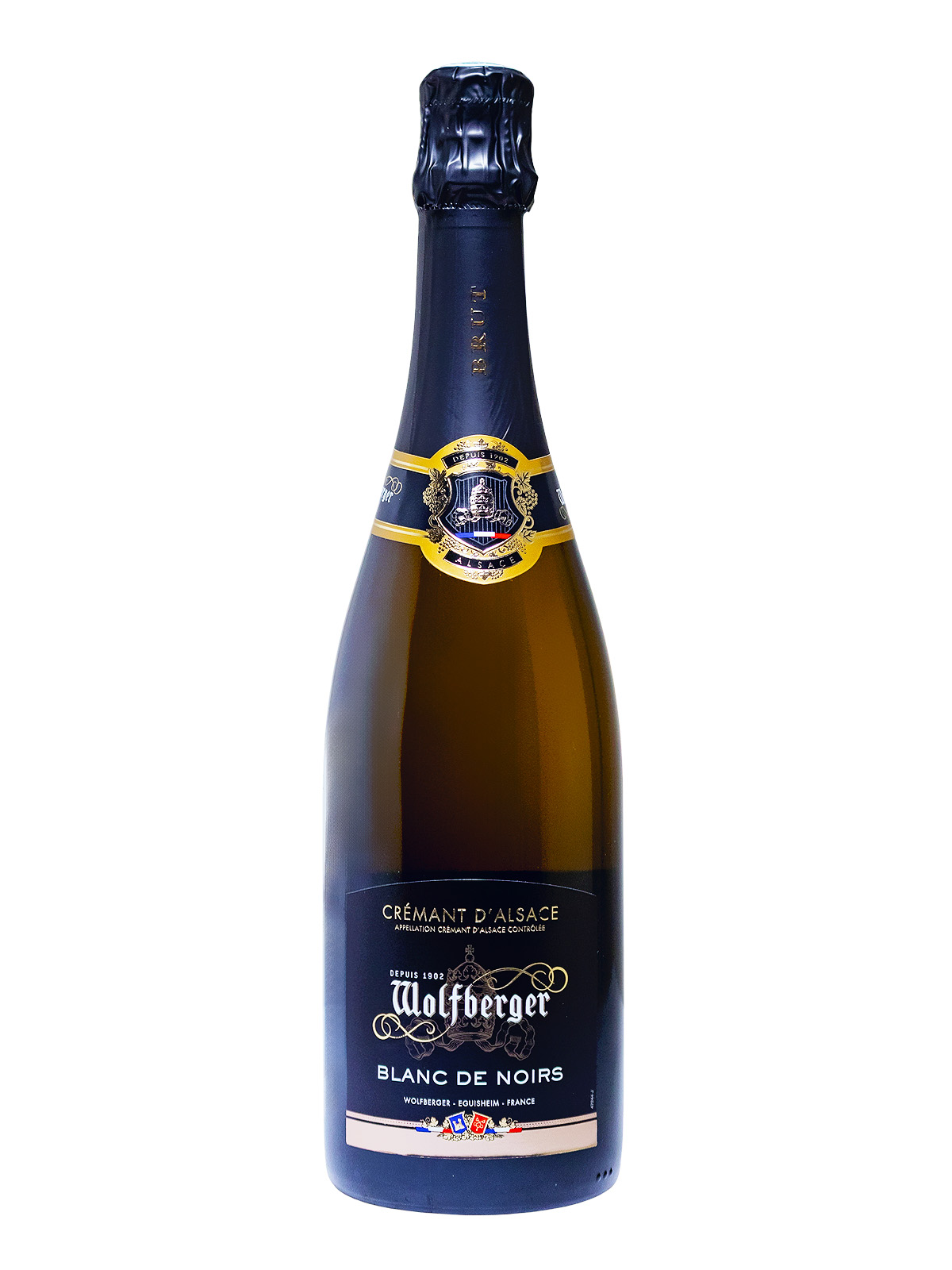 Wolfberger Crémant d'Alsace Blanc de Noirs Brut AOC - 0,75L 12% vol