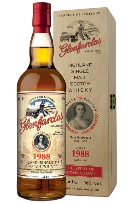 Glenfarclas Edition No. 25 Flora MacDonald Single Malt Scotch Whisky - 0,7L 46% vol