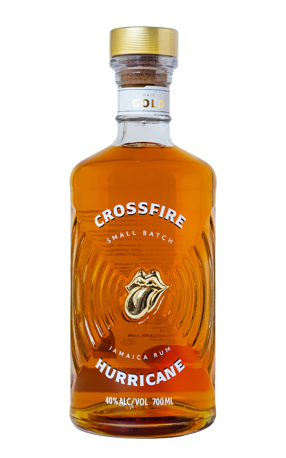 The Rolling Stones Crossfire Hurricane Gold Rum - 0,7L 40% vol