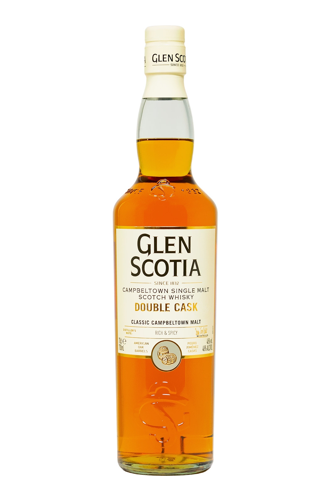 Glen Scotia Double Cask Single Malt Scotch Whisky - 0,7L 46% vol