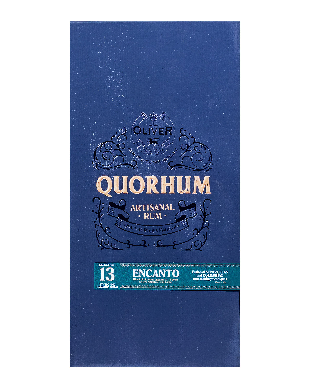 Ron Quorhum Encanto 13 Anos Solera Rum - 0,7L 40% vol