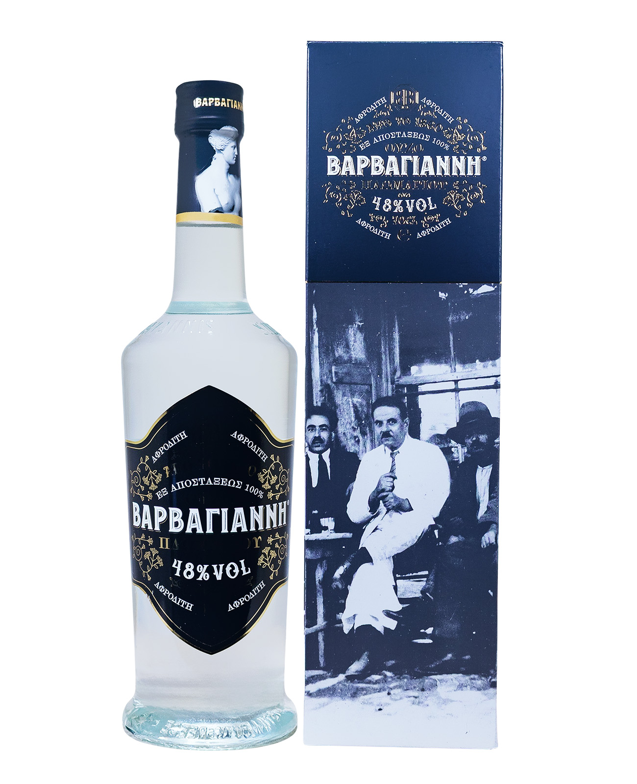 Ouzo Barbayanni schwarz - 0,7L 48% vol