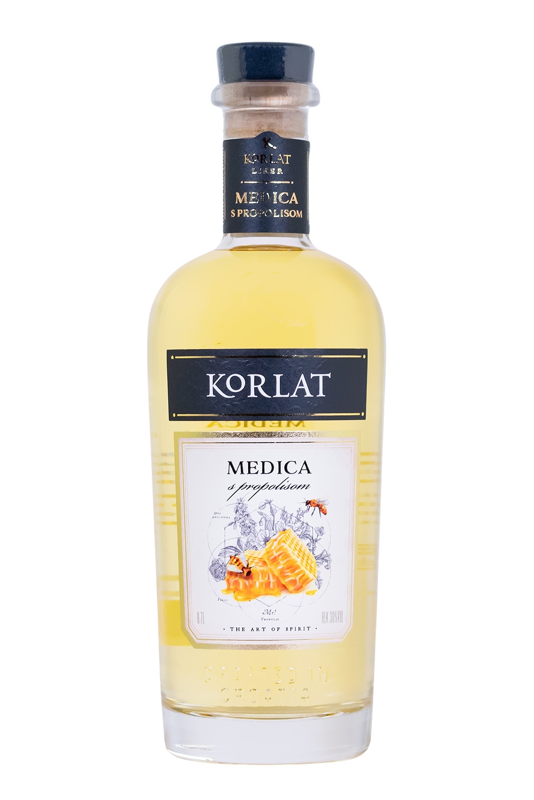 Korlat Medica Honiglikör mit Propolis - 0,7L 30% vol