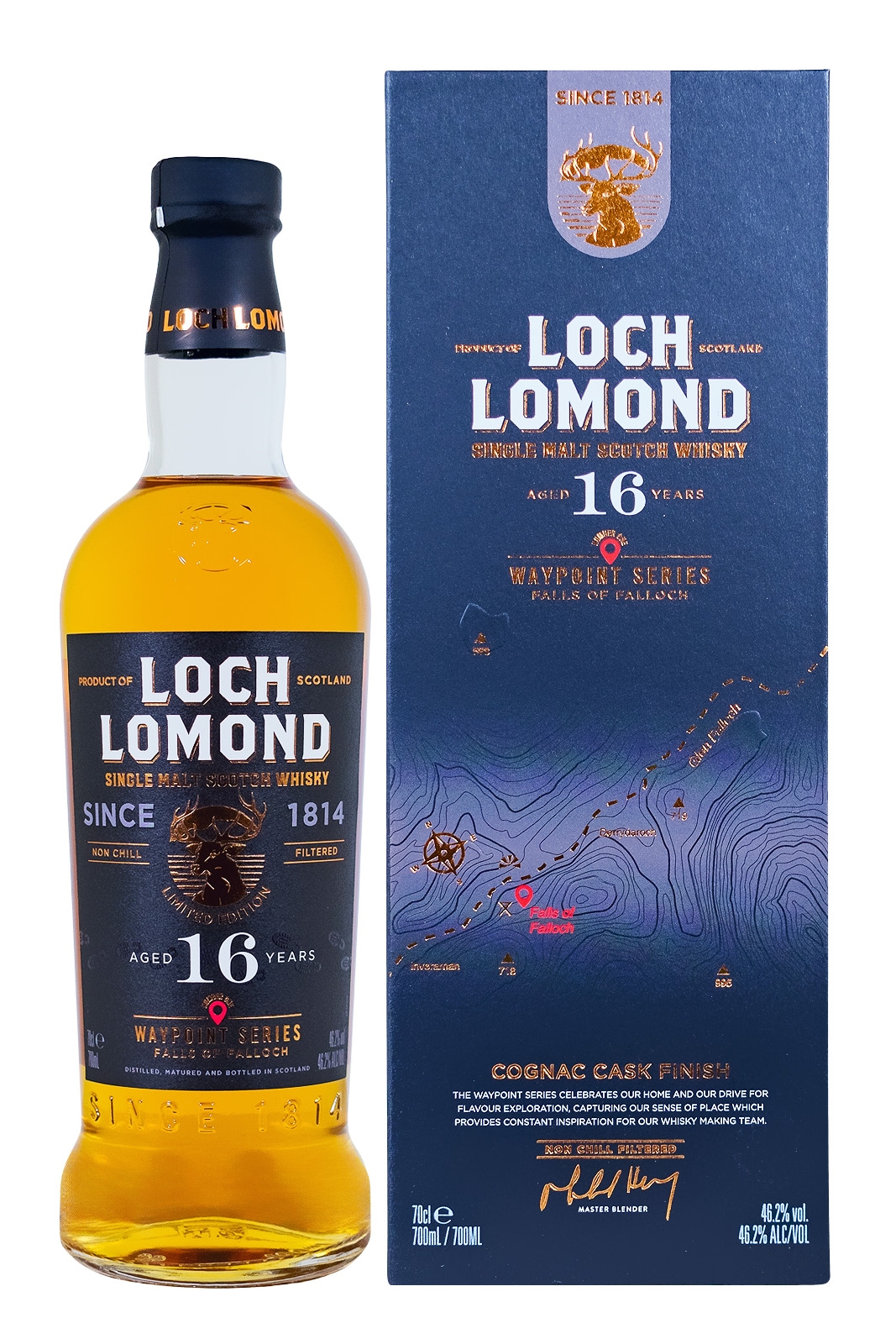 Loch Lomond 16 Jahre Waypoint Series 01 - 0,7L 46,2% vol