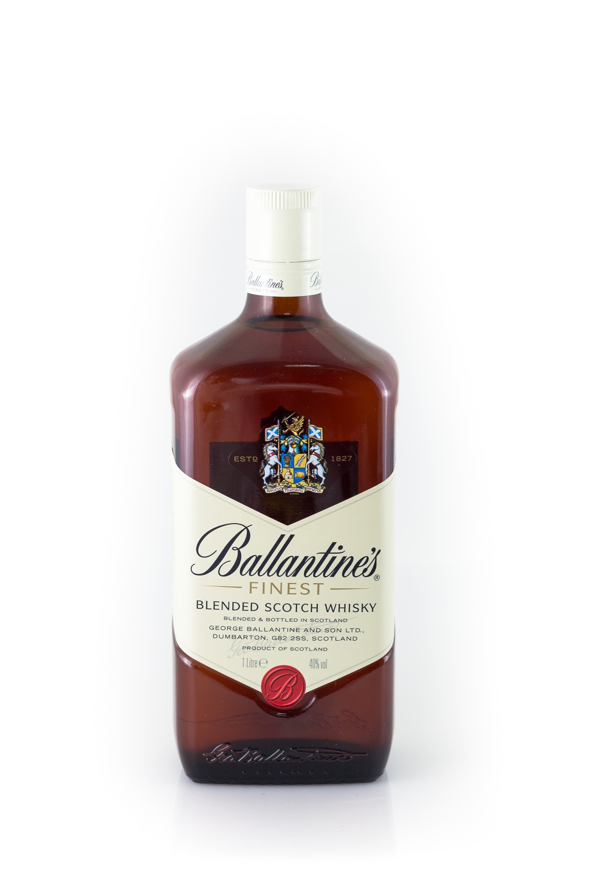Ballantines Finest Blended Scotch Whisky - 1 Liter 40% vol Ballantines Finest Blended Scotch Whisky - 1 Liter 40% vol