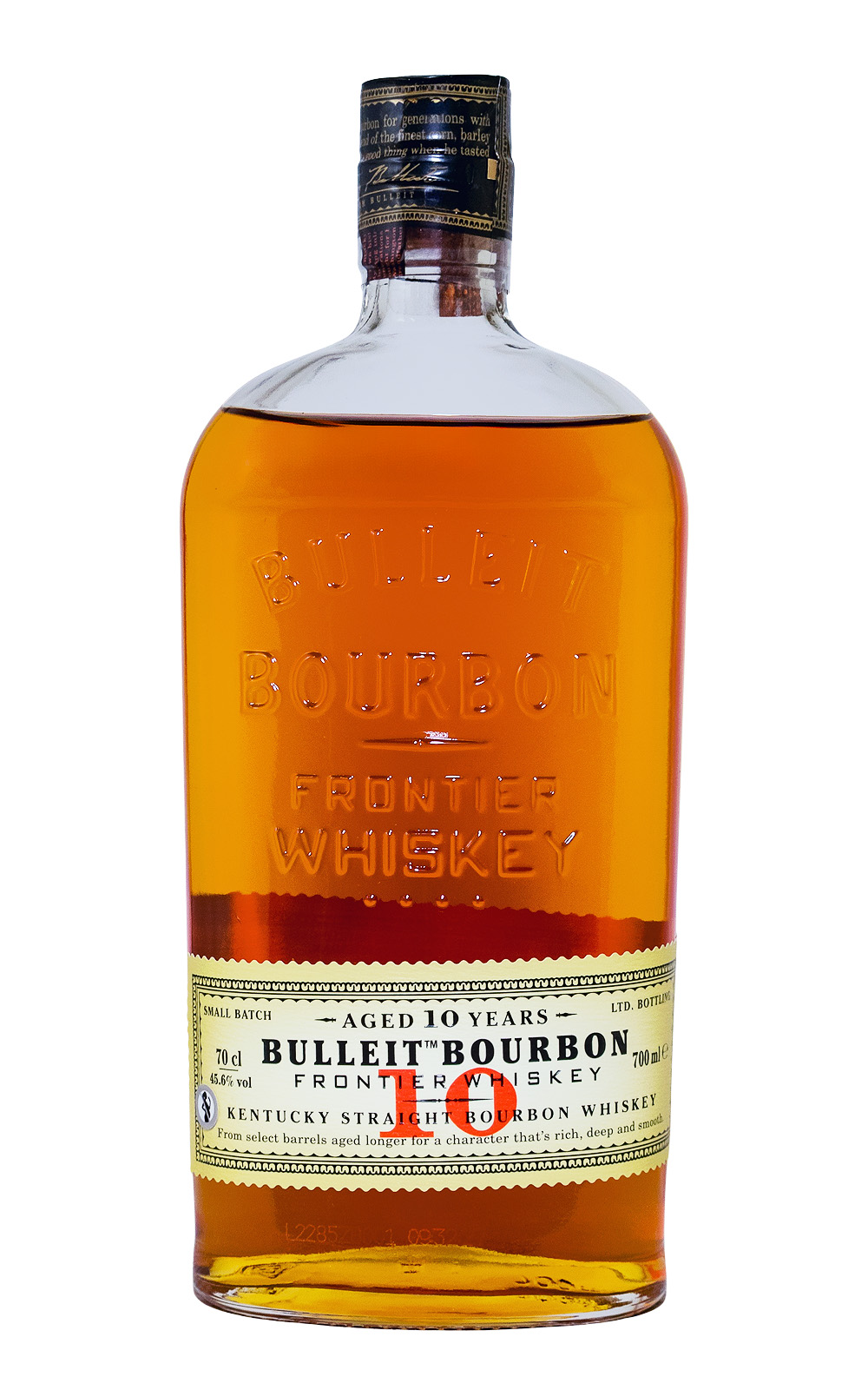 Bulleit 10 Jahre mit Lunchbox - 0,7L 45,6% vol