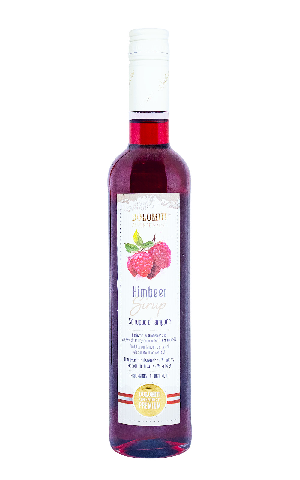 Dolomiti Himbeer Sirup - 0,5L