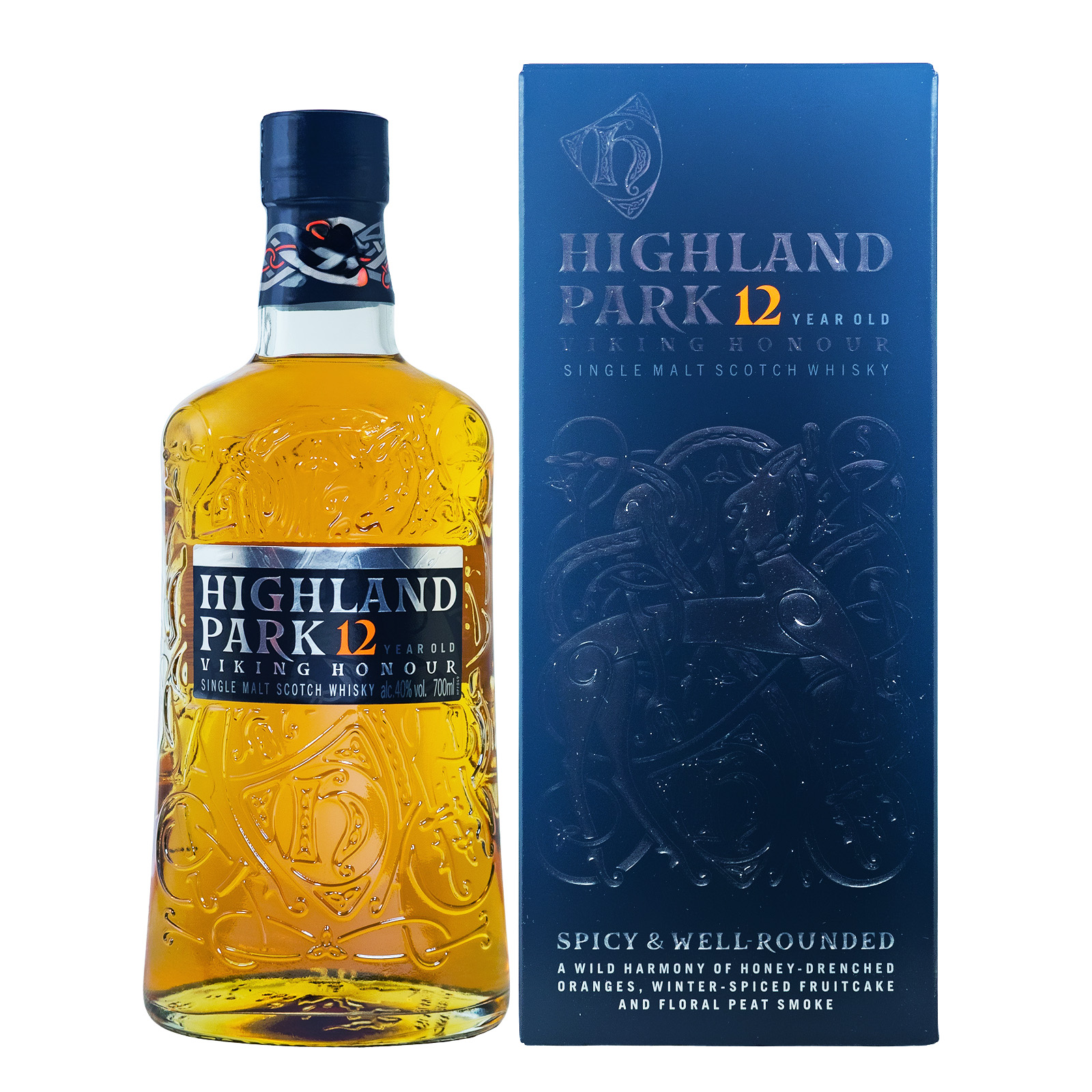 Highland Park Spicy & Well Rounded 12 Jahre - 0,7L 40% vol