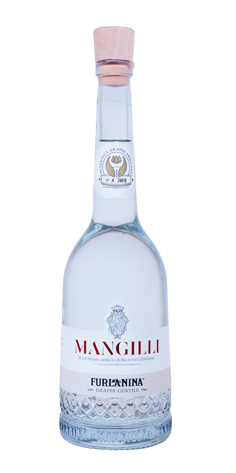 Mangilli Furlanina Grappa Gentile - 0,7L 42% vol