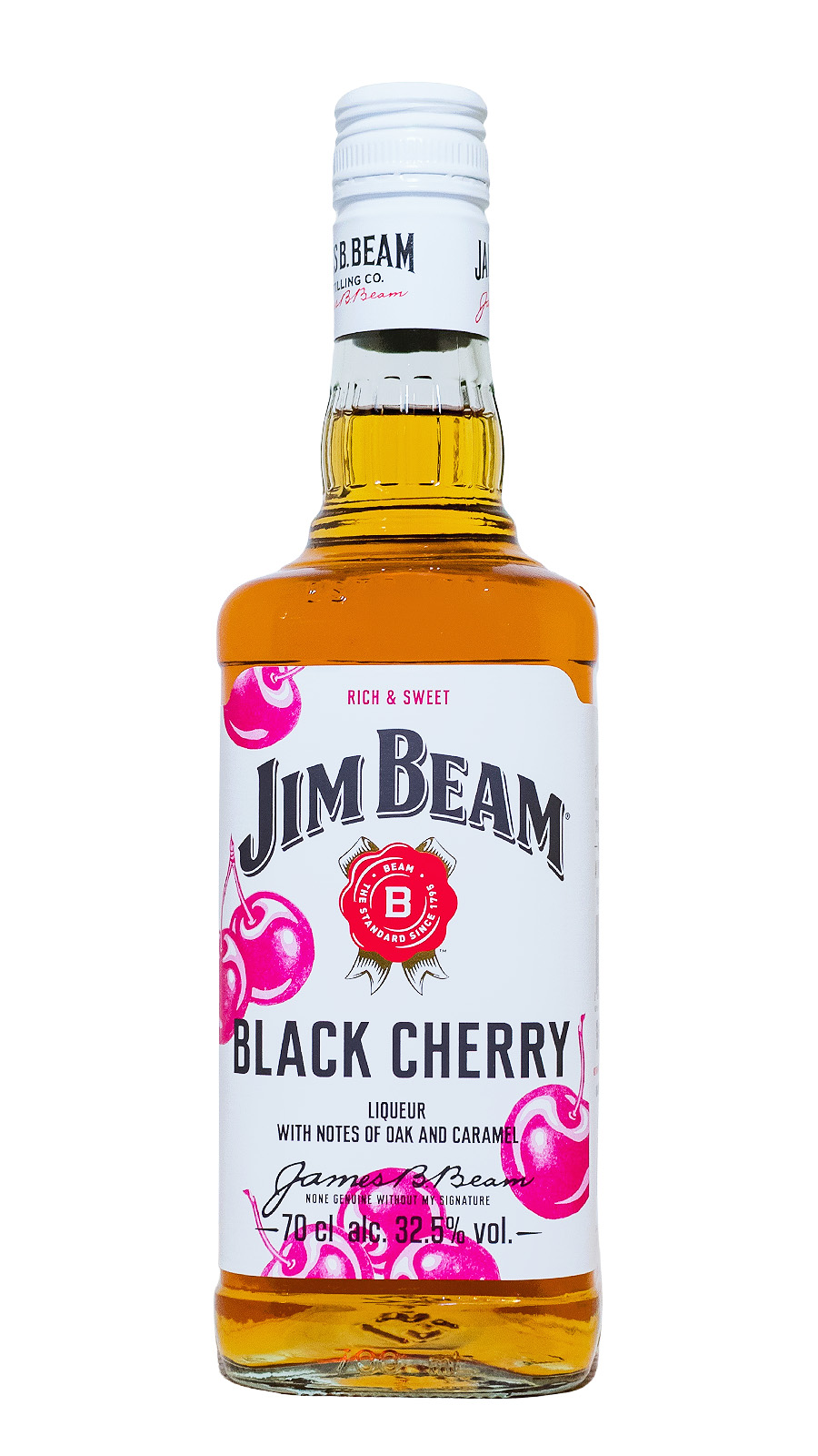 Jim Beam Black Cherry Whiskeylikör - 0,7L 32,5% vol