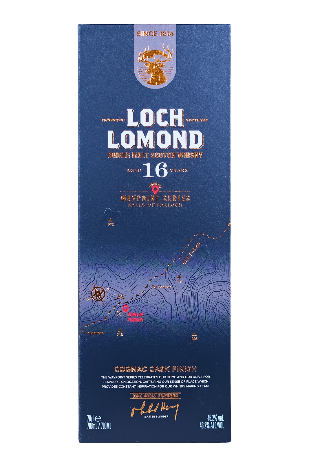Loch Lomond 16 Jahre Waypoint Series 01 - 0,7L 46,2% vol