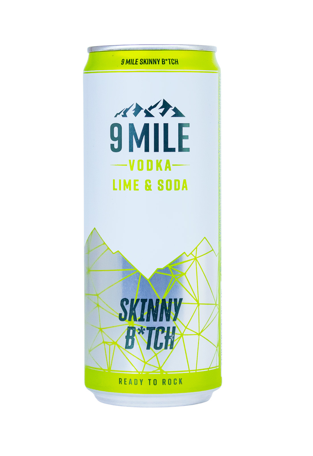 9 Mile Vodka Skinny Bitch Dose - 0,33L 10% vol