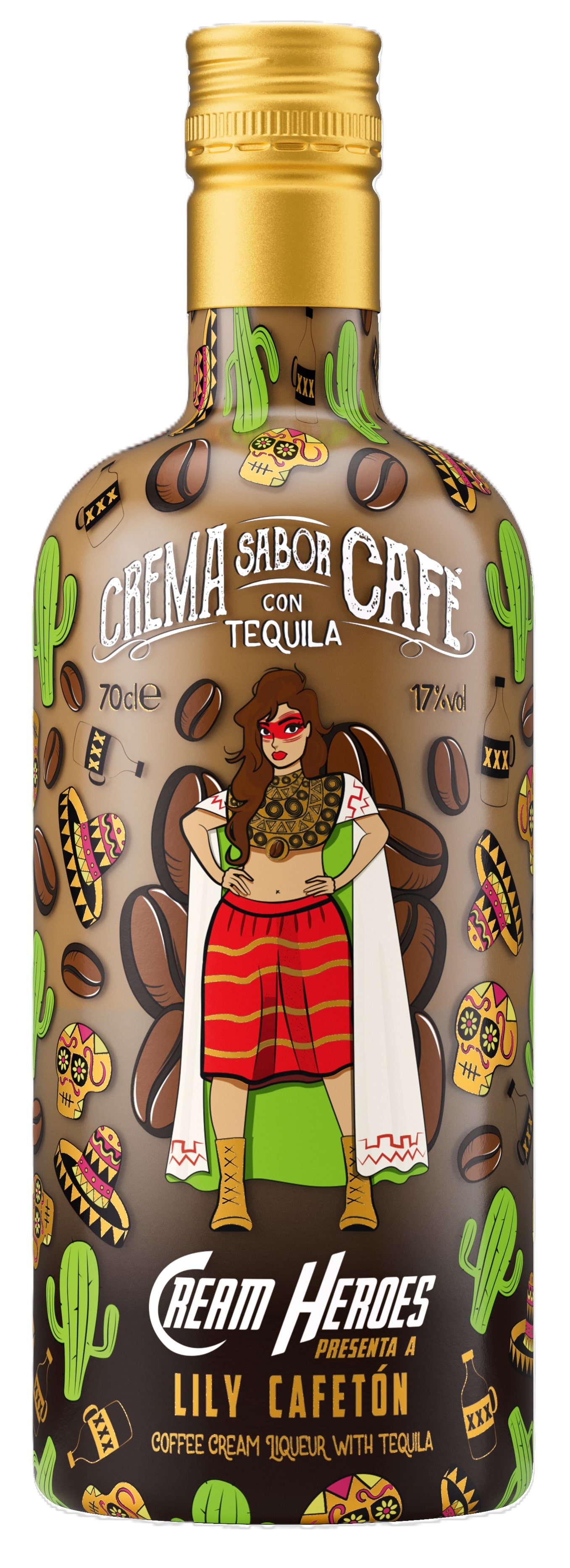 Cream Heroes Lily Cafeton Kaffee-Tequila - 0,7L 17% vol