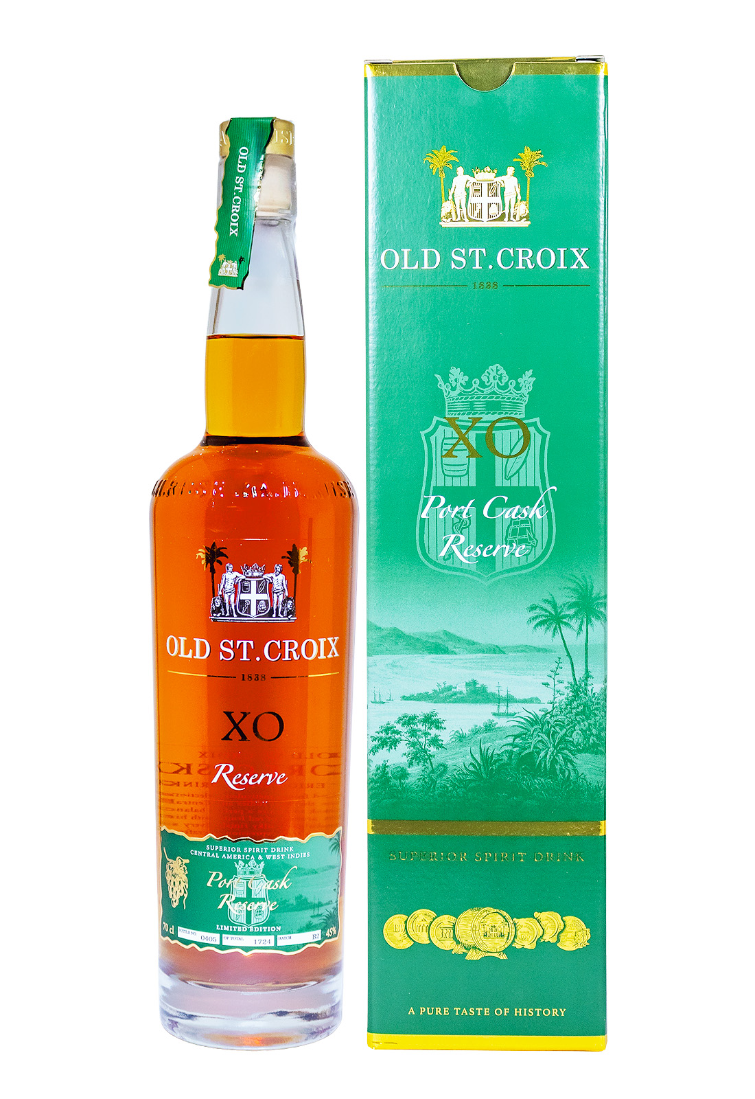 Old St. Croix XO Reserve Port Cask - 0,7L 45% vol