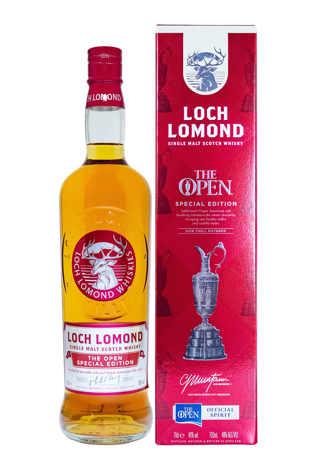 Loch Lomond The Open Special Edition 2021 Single Malt Scotch Whisky - 0,7L 46% vol