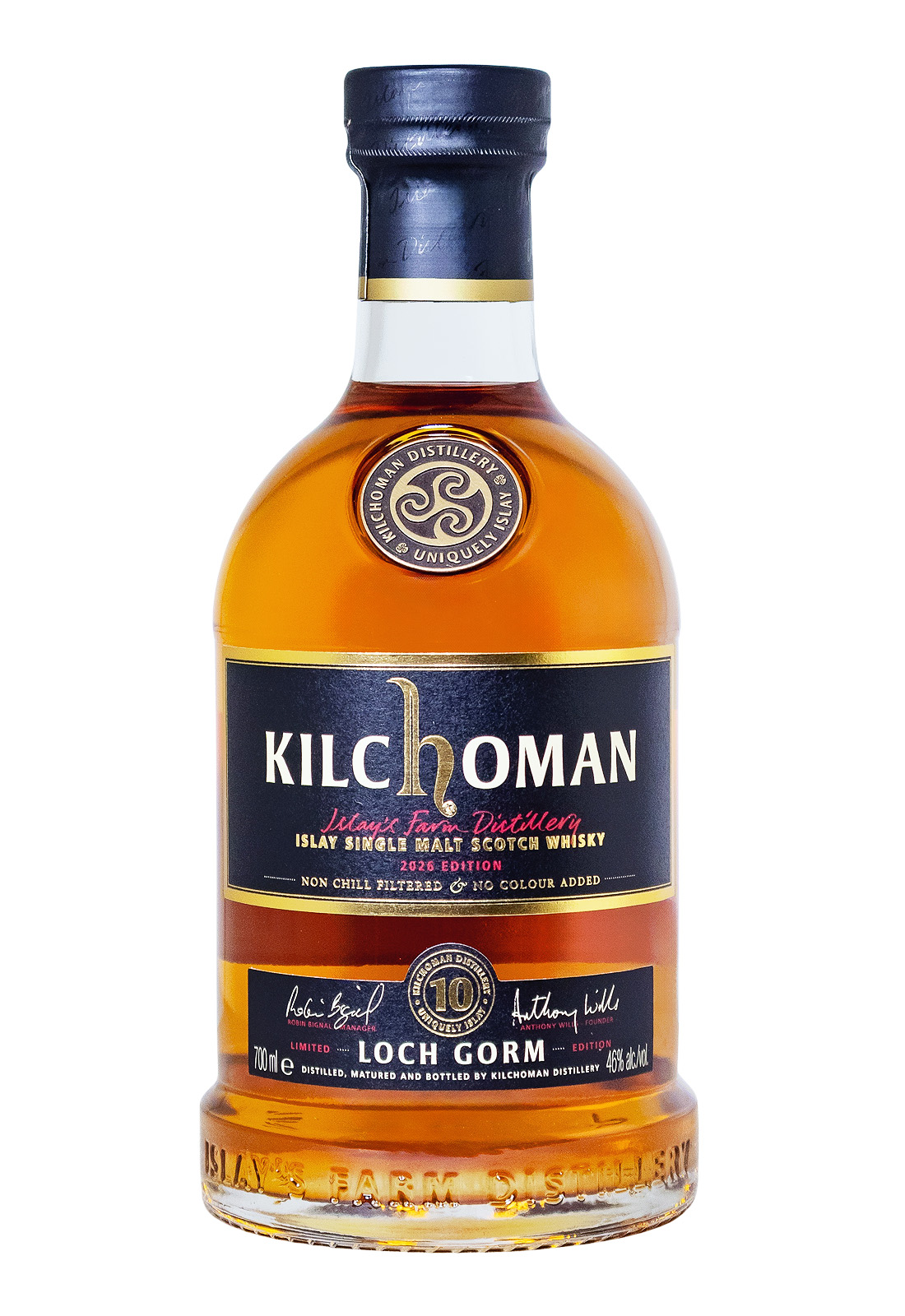 Kilchoman Loch Gorm 10 Jahre Limited Edition 2026 - 0,7L 46% vol