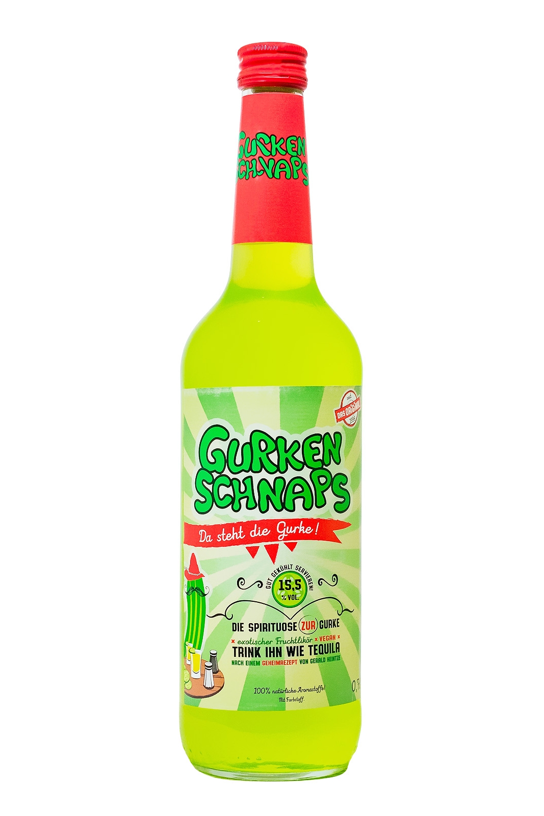 Gurkenschnaps kaufen - 0,7L 15,5% Gurkenschnaps kaufen - 0,7L 15,5%