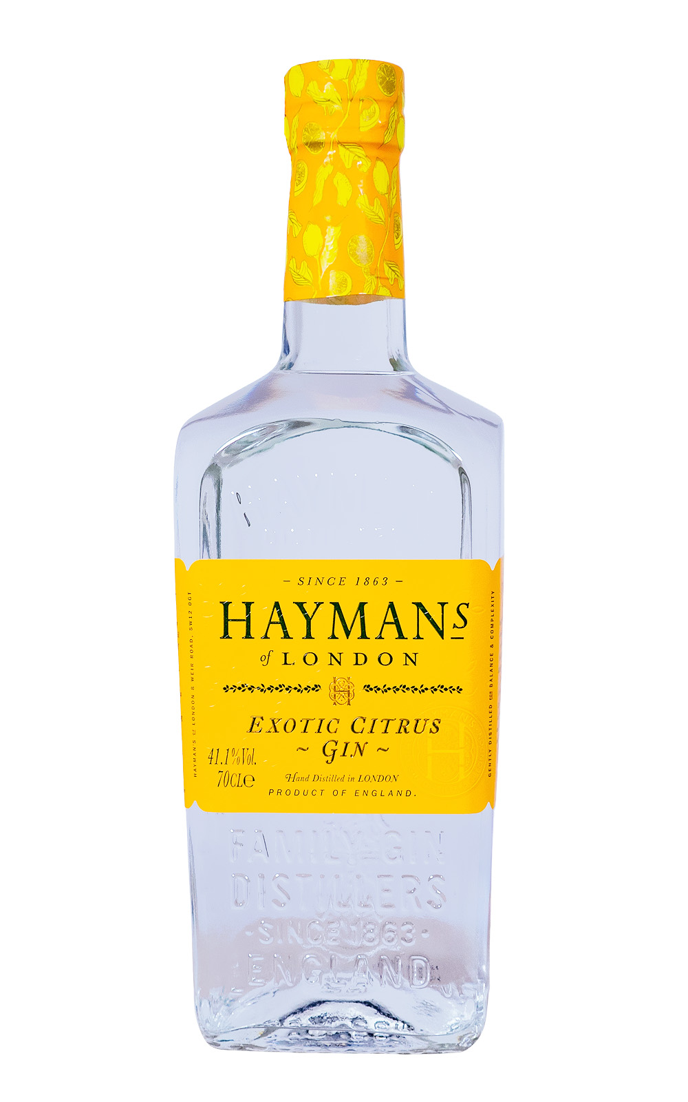 Haymans Vibrant Citrus Gin - 0,7L 41,1% vol (11.08.2025) Haymans Vibrant Citrus Gin - 0,7L 41,1% vol
