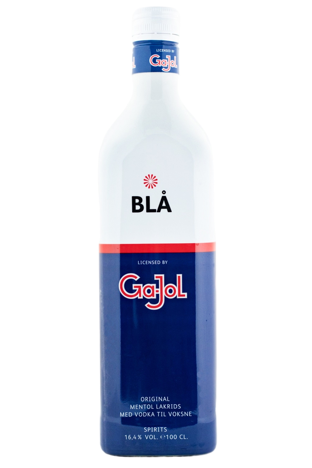 Ga-Jol Blå Blue Menthol Lakritzlikör - 1 Liter 16,4% vol