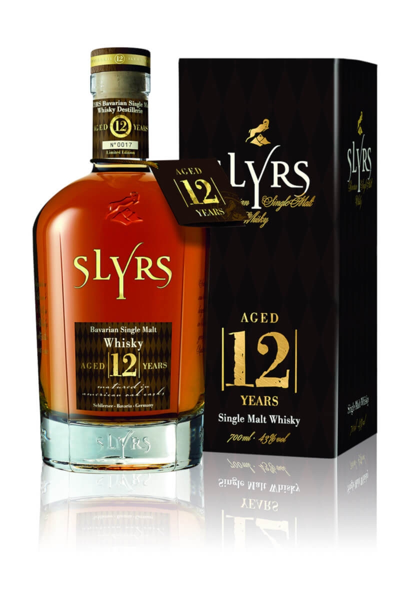 Slyrs Bavarian Single Malt Whisky 12 Jahre - 0,7L 43% vol Slyrs Bavarian Single Malt Whisky 12 Jahre - 0,7L 43% vol