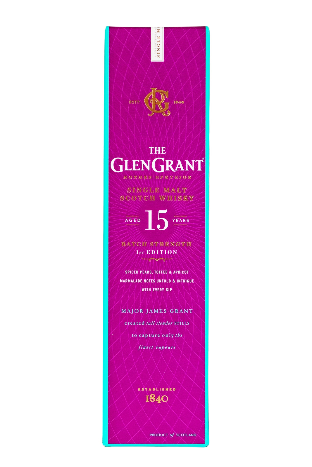 Glen Grant 15Y Single Malt Whisky - 0,7L 50% vol Glen Grant 15Y Single Malt Whisky - 0,7L 50% vol