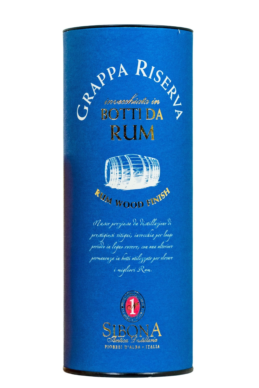Sibona Grappa Riserva Botti da Rum - 0,5L 40% vol