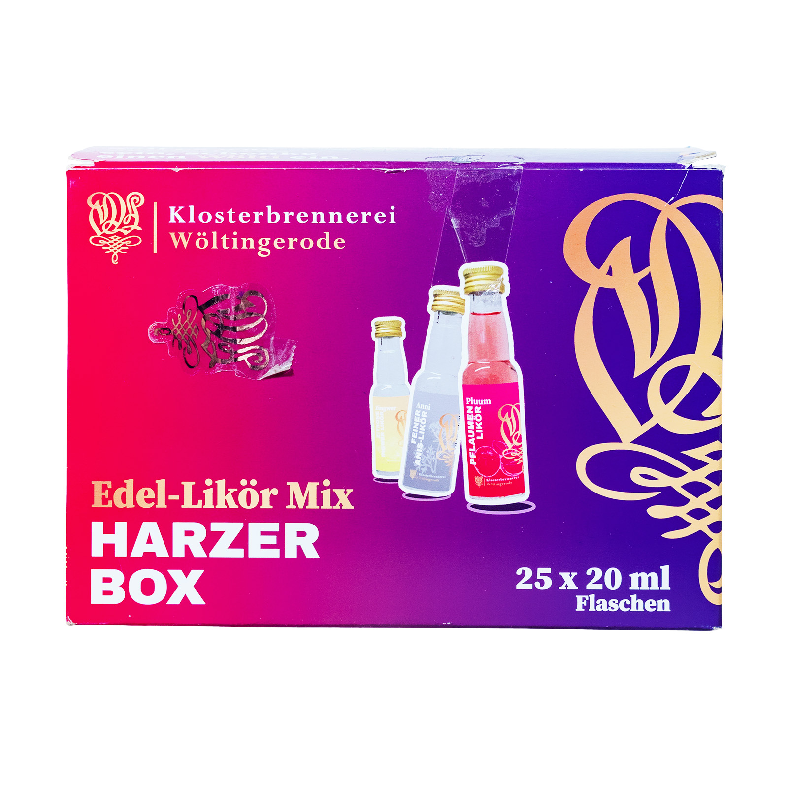 Mix-Paket [25 x 0,02L] Wöltingerode Harzer Box - 0,5L 27,9% vol