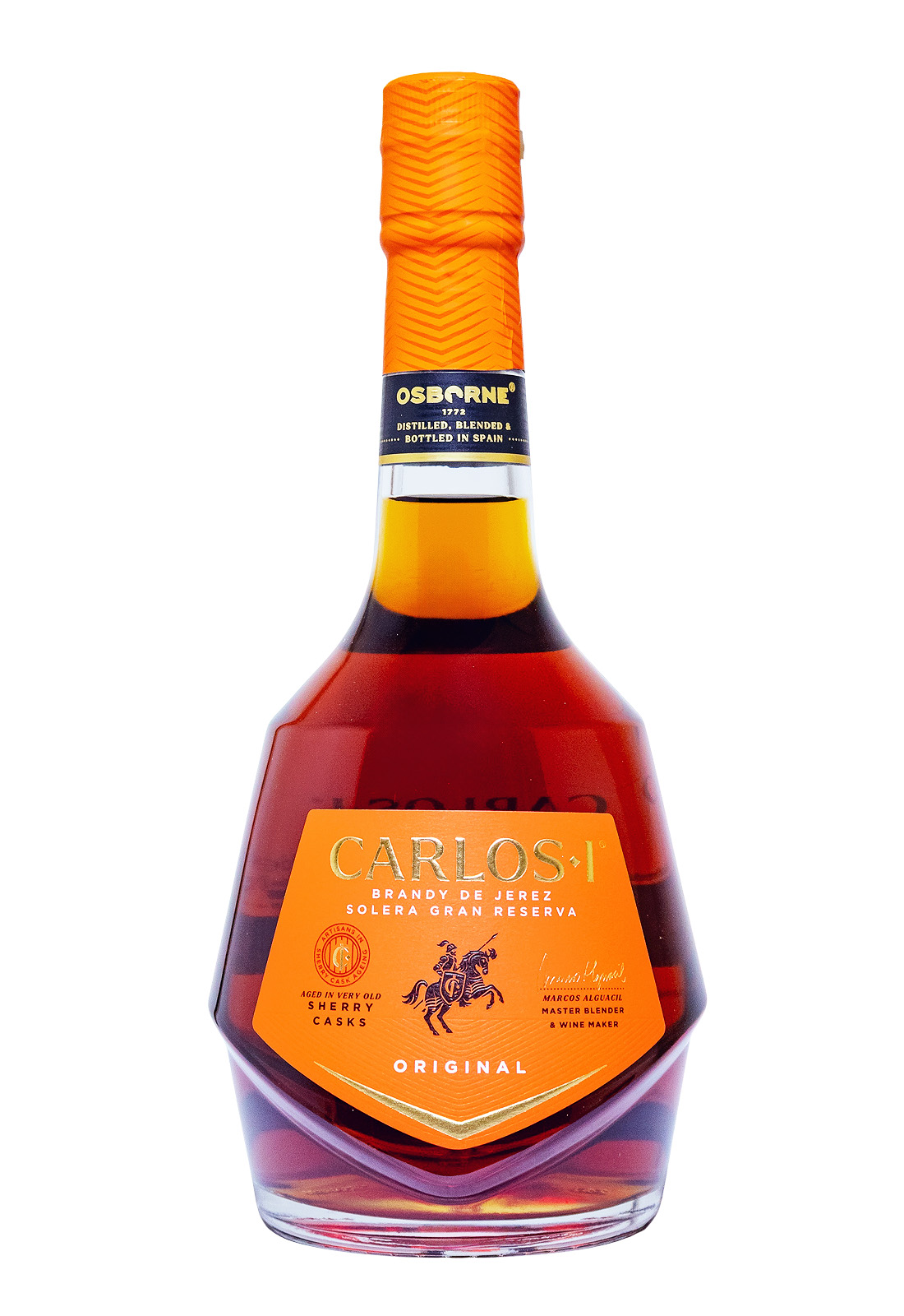 Carlos I Solera Gran Reserva Brandy de Jerez - 0,7L 40% vol