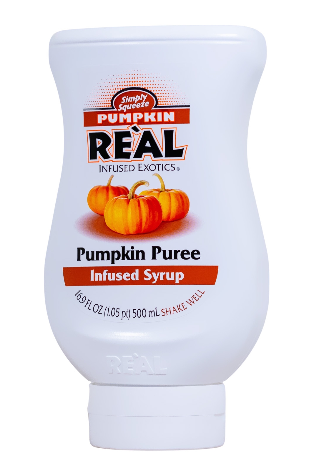Real Pumpkin Sirup mit Kürbispüree - 0,5L Real Pumpkin Sirup mit Kürbispüree - 0,5L