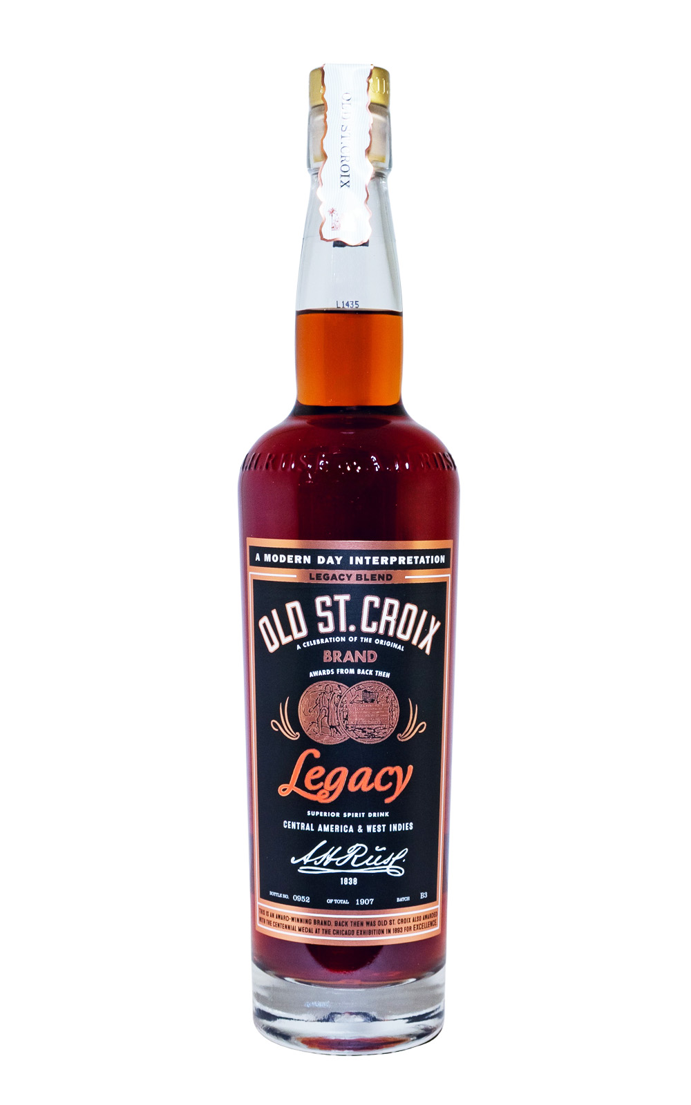 Old St. Croix Legacy - 0,7L 42% vol
