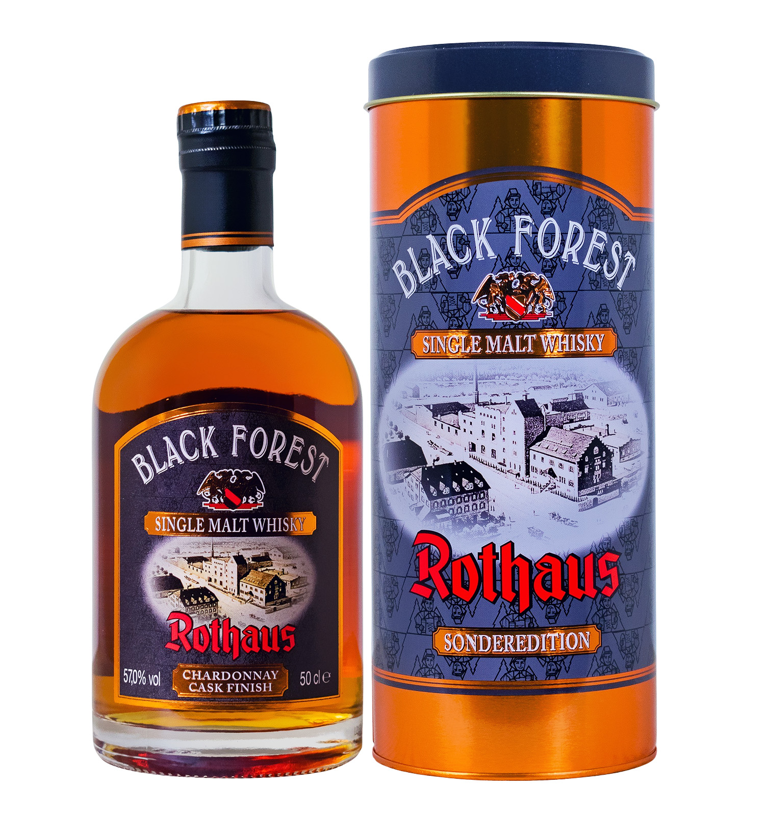 Rothaus Black Forest Chardonnay Cask - 0,5L 57% vol Rothaus Black Forest Chardonnay Cask - 0,5L 57% vol