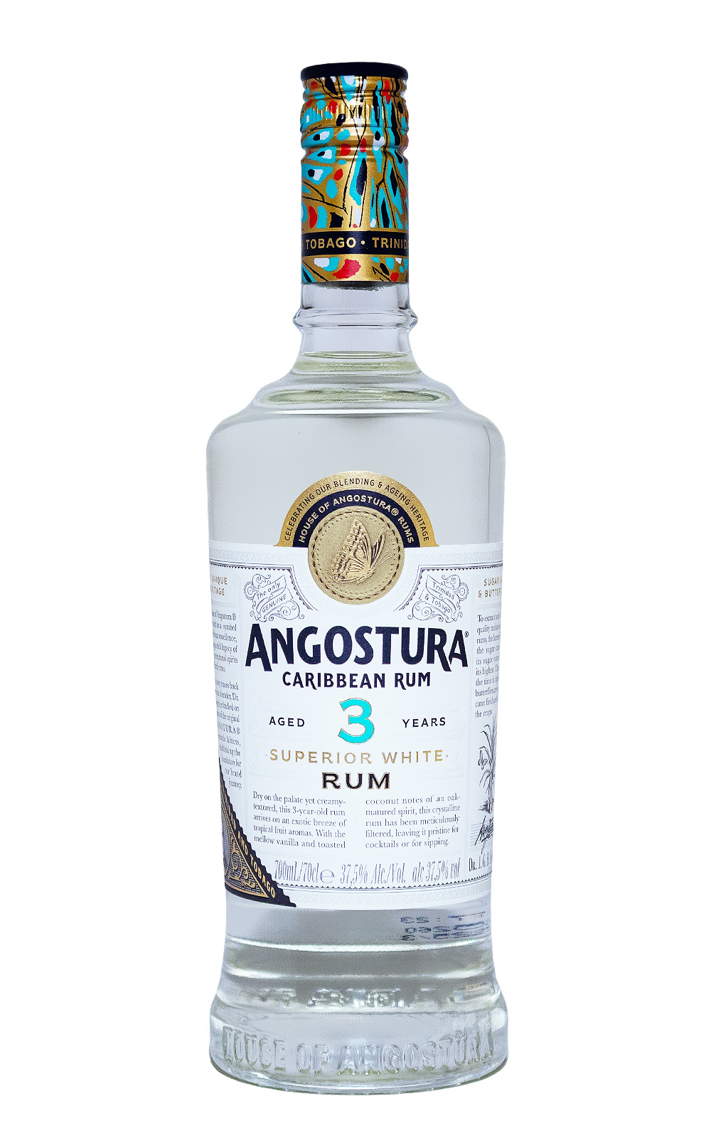 Angostura Caribbean White Rum Reserva - 0,7L 37,5% vol