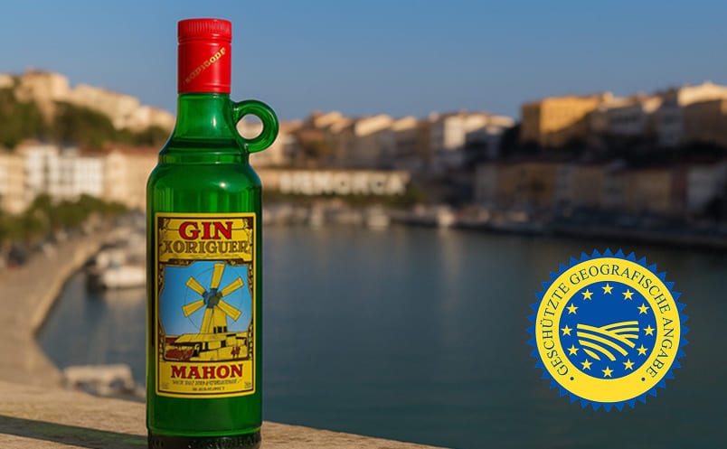 Gin de Mahón - Spirituose mit geografischer Angabe Gin de Mahón - Spirituose mit geografischer Angabe