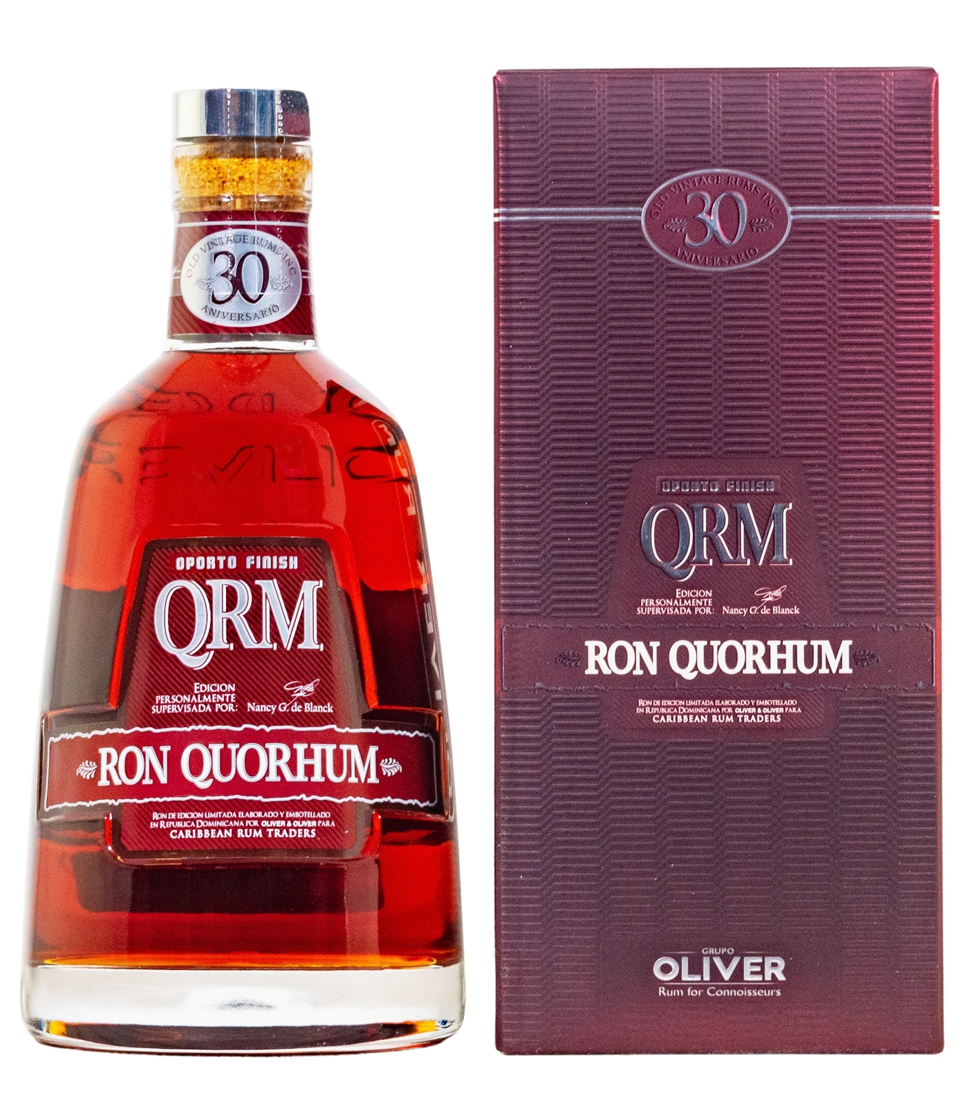 Ron Quorhum 30 Aniversario Oporto Finish - 0,7L 40% vol