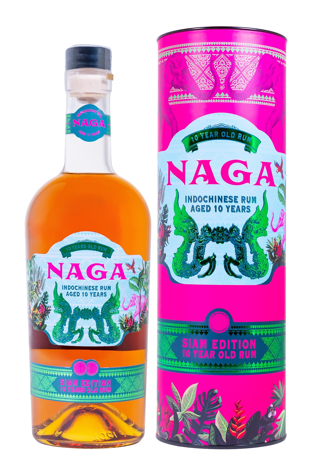 Naga Siam Edition 10 Jahre Rum - 0,7L 40% vol Naga Siam Edition 10 Jahre Rum - 0,7L 40% vol