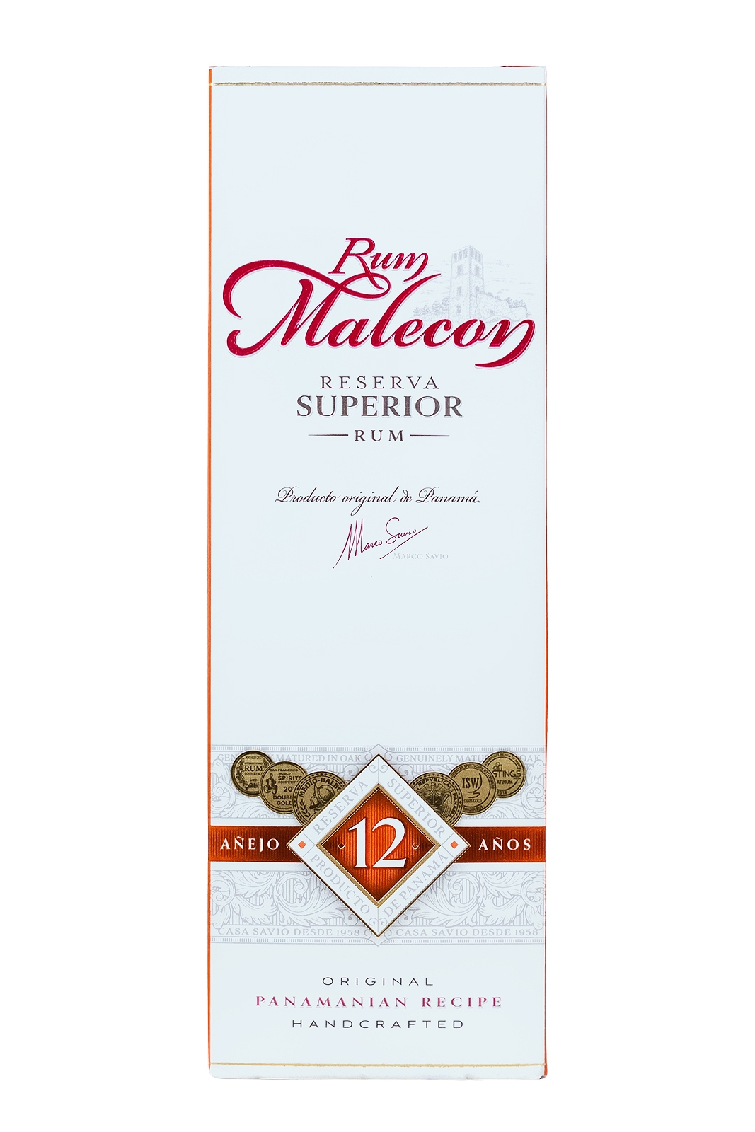 Rum Malecon Reserva Superior Anejo 12 Jahre - 0,7L 40% vol