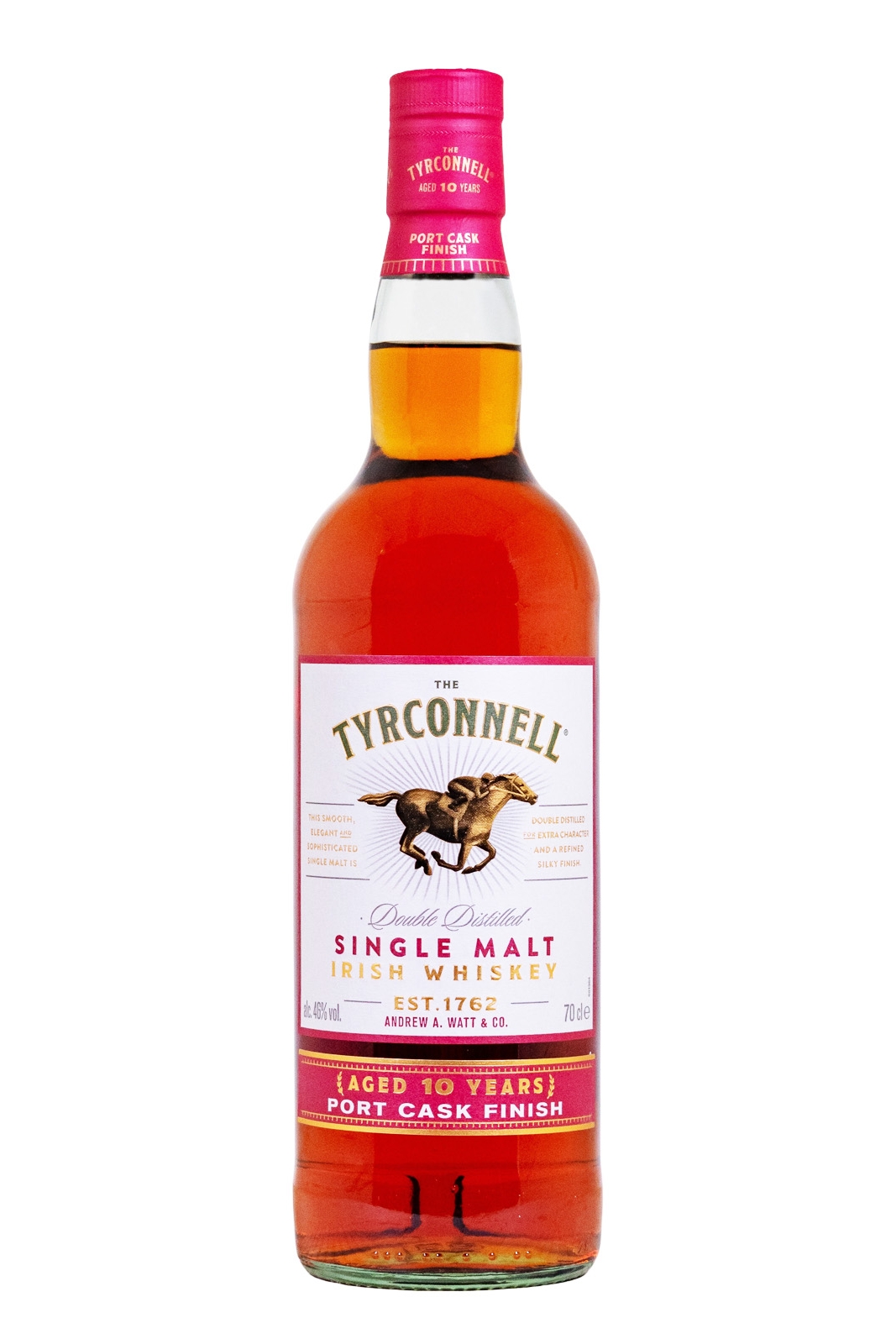 Tyrconnell 10 Jahre Port Cask Finish Single Malt Irish Whiskey - 0,7L 46% vol